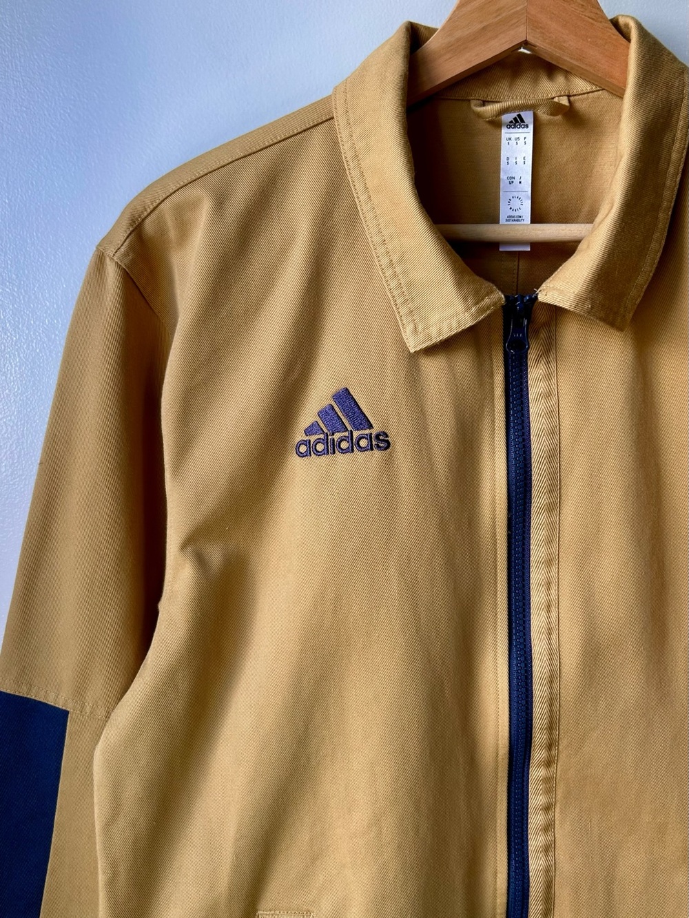 Adidas Tiro Twill Overshirt Golden Beige